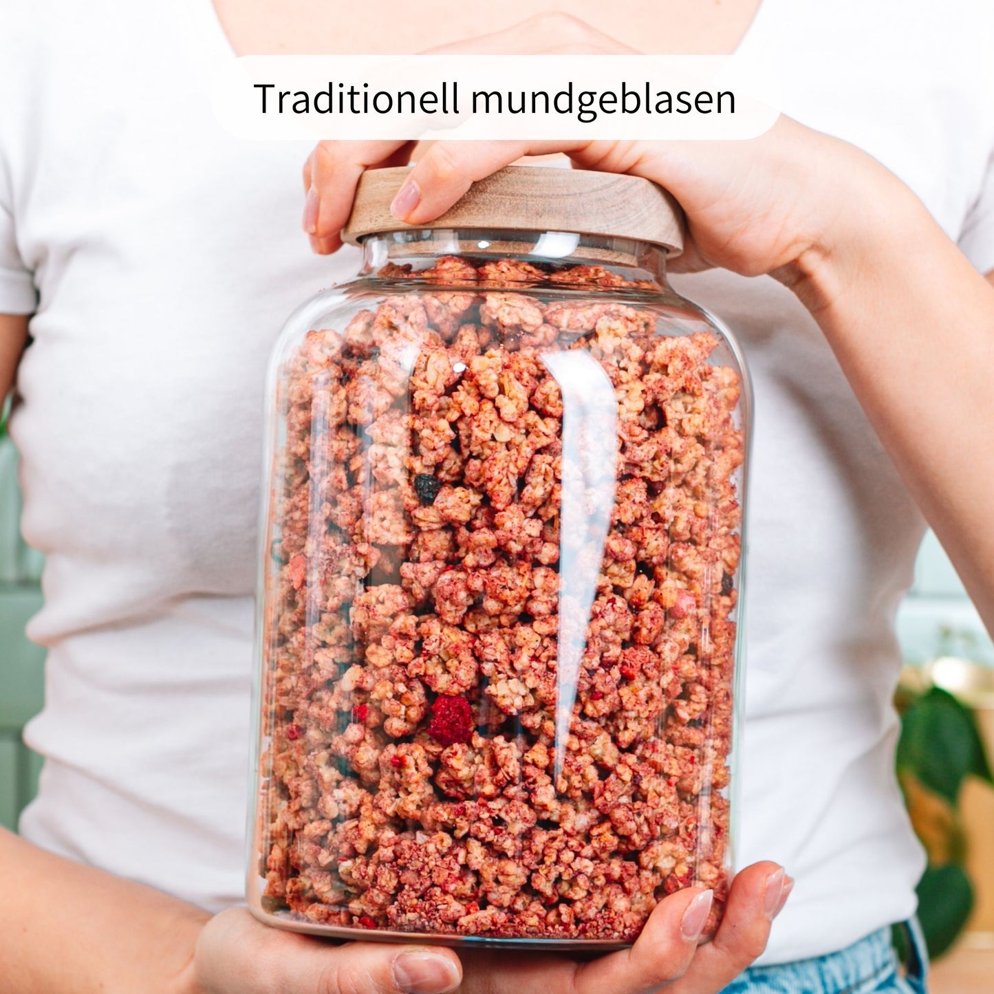 LYA | Vorratsgläser oval 1600ml (2-tlg.)