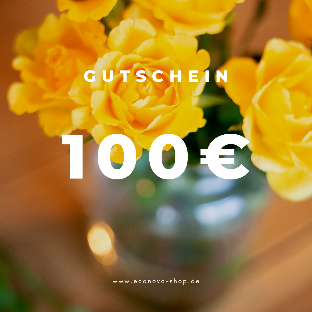 100 Euro geschenkgutschein für Vorratsgläser von Econovo