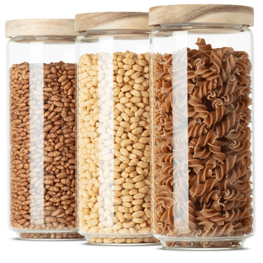 ALVA | Vorratsgläser rund 1000ml (3-tlg.)