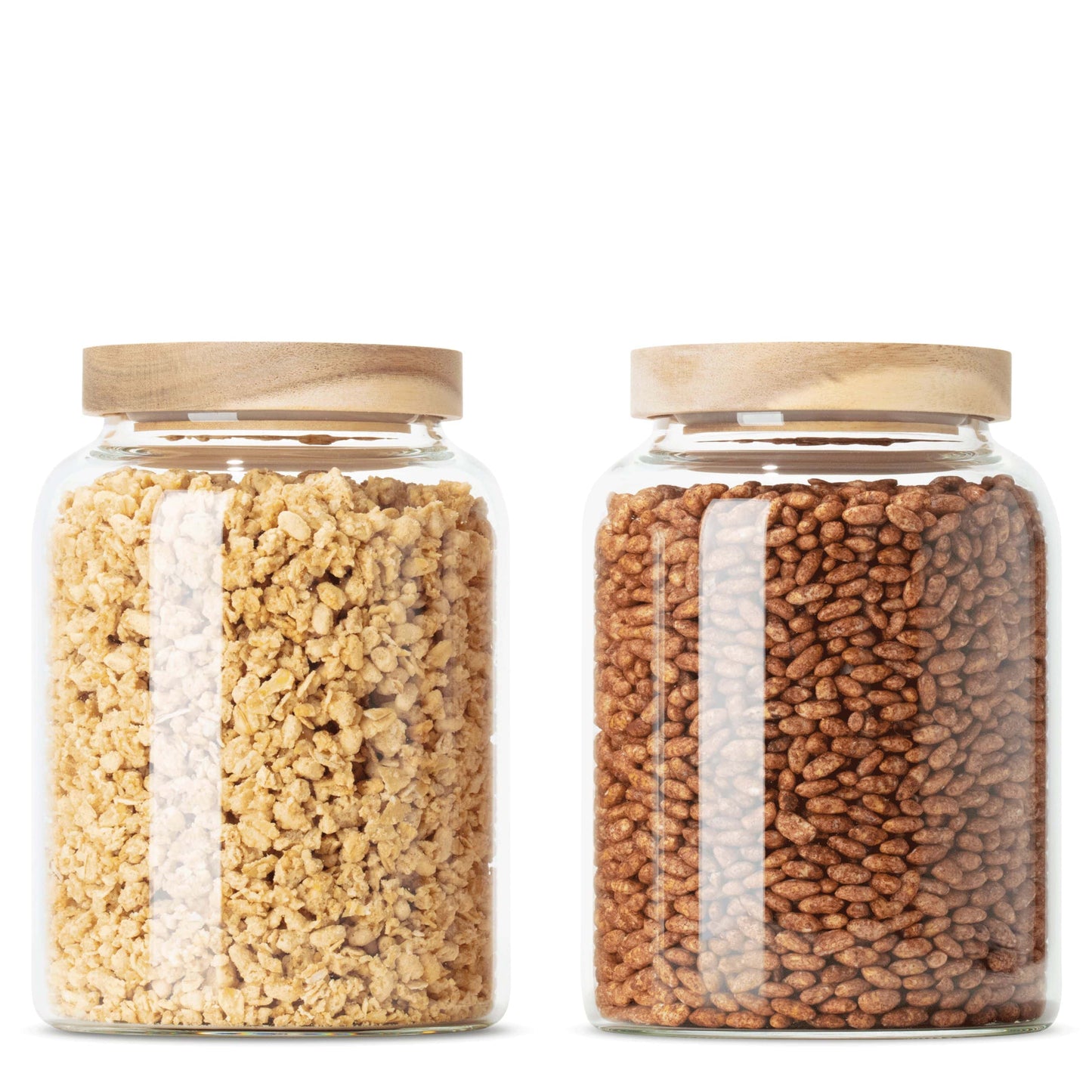 JANNE | Vorratsgläser oval 1200ml (2-tlg.)