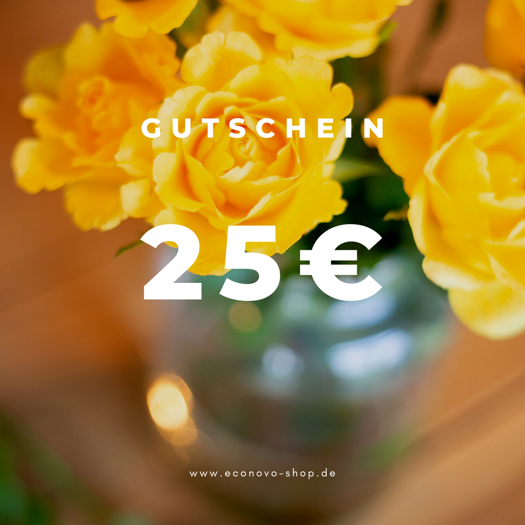 25 Euro geschenkgutschein für Vorratsgläser von Econovo
