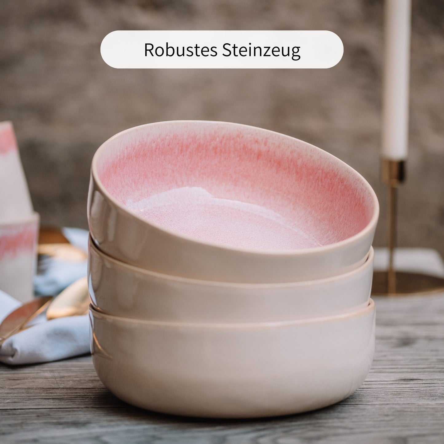 Schüssel groß 19cm | ROSÉ