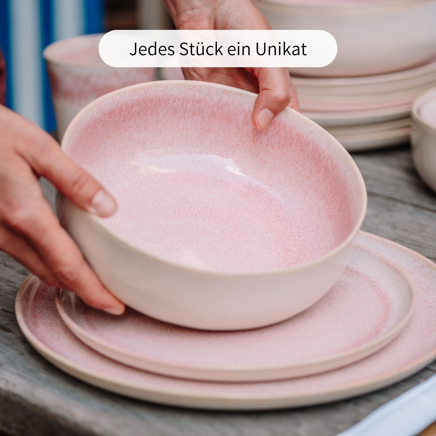 Schüssel groß 19cm | ROSÉ