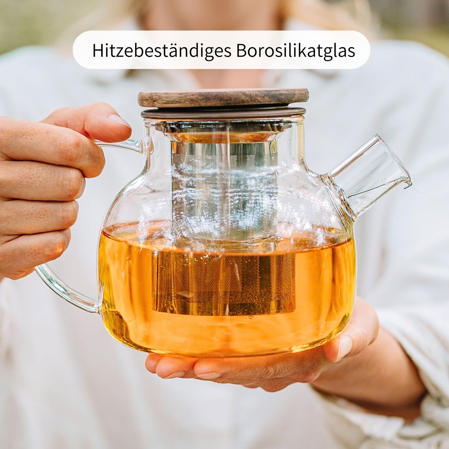 TELMA | Teekanne aus Glas 0,75L