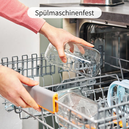 BJÖRN | Frischhaltedosen aus Glas 1500ml (2-tlg.)