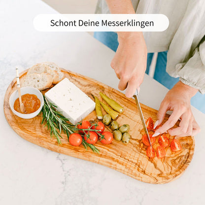 SOREN | Olivenholzbrett mit Saftrille