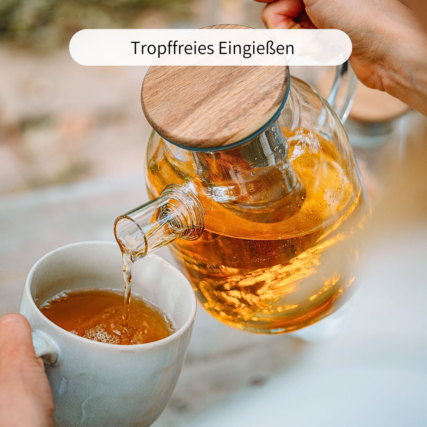 THALE | Teekanne aus Glas 1,5L
