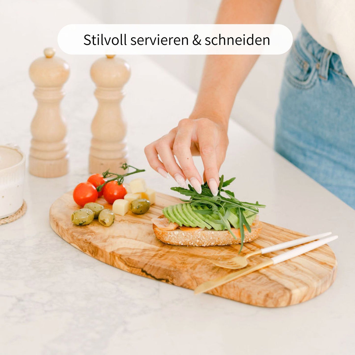 BJARN | Olivenholzbrett Rustikal