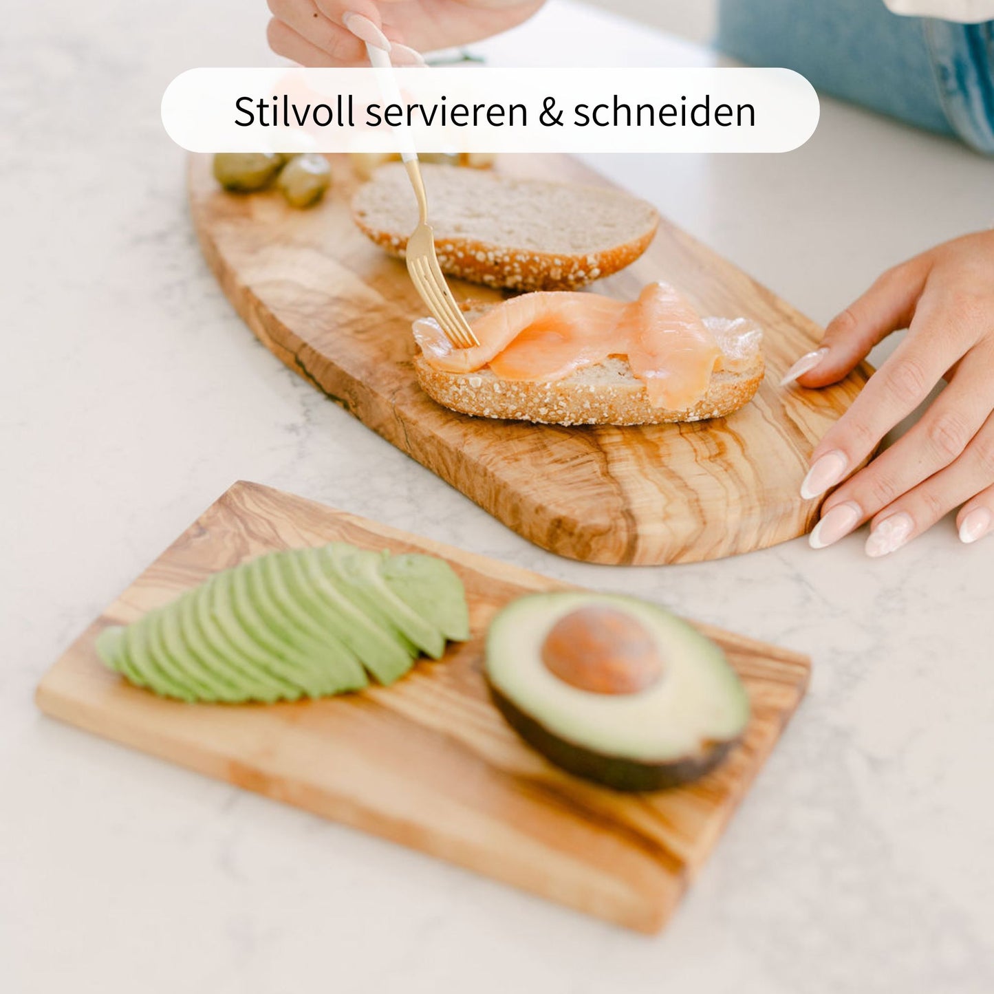 EMIL | Olivenholzbrettchen Set