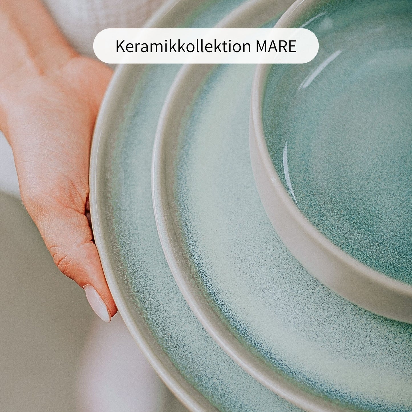 Teller groß 27cm | Kollektion MARE