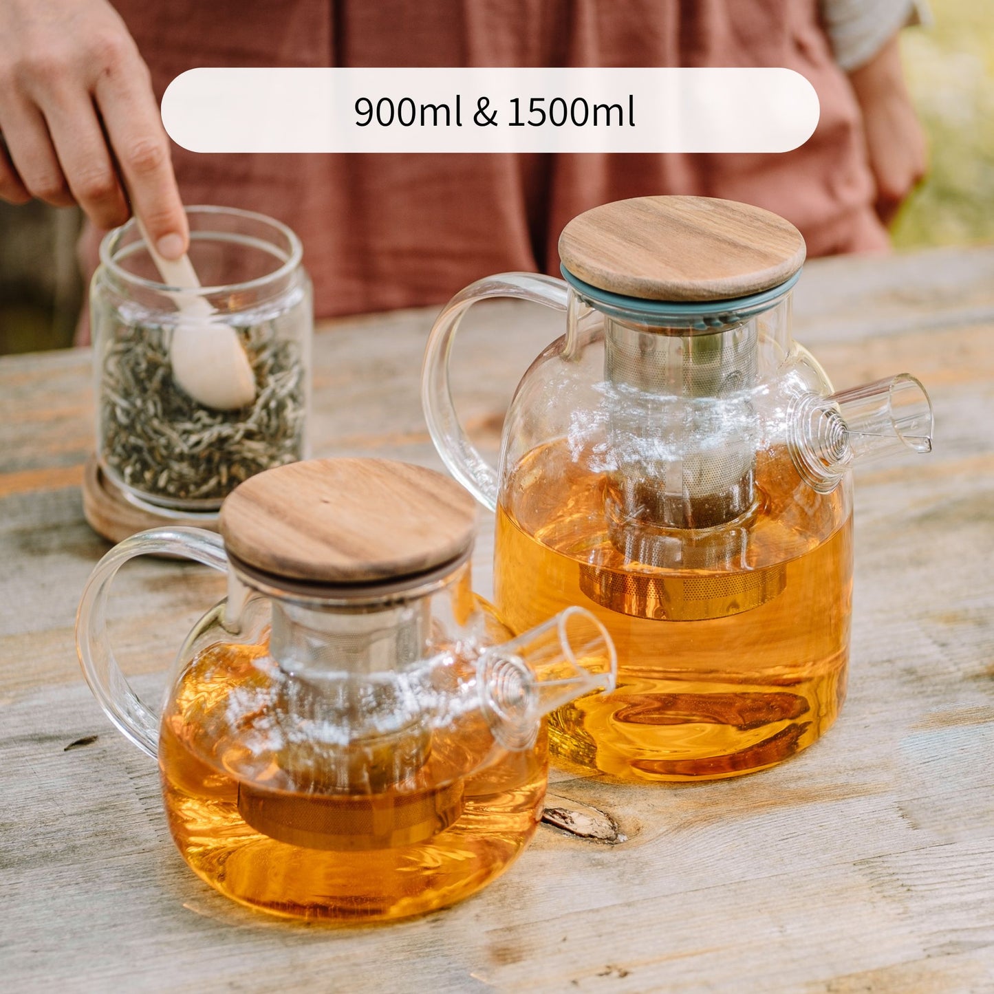 TELMA | Teekanne aus Glas 0,75L