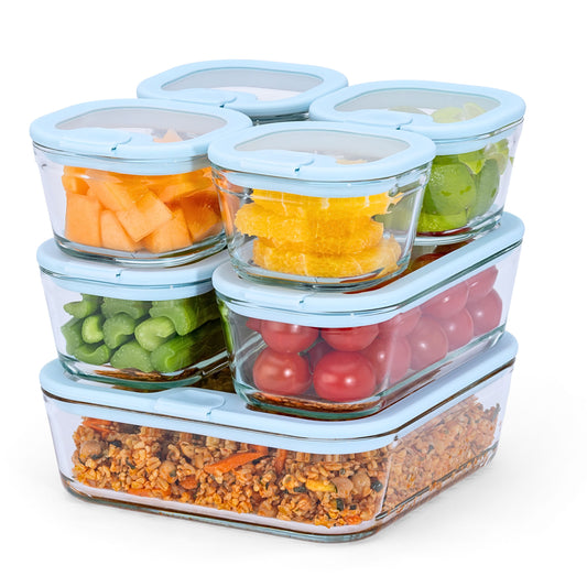 ELDAR | Frischhaltedosen aus Glas (7-tlg.)