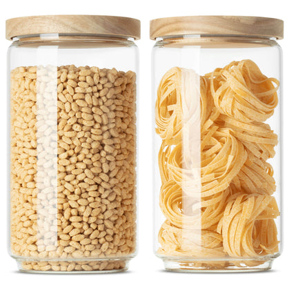 Vorratsgläser für Mehl, Zucker & Salz